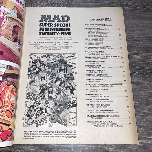 VINTAGE 1970s MAD MAGAZINE Bundle Lot Of 2ea Super Special #25 & #189 - Picture 8 of 10